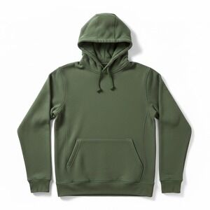 MPG Sport Hoodie Fleece Olive Green Drawstring XXL